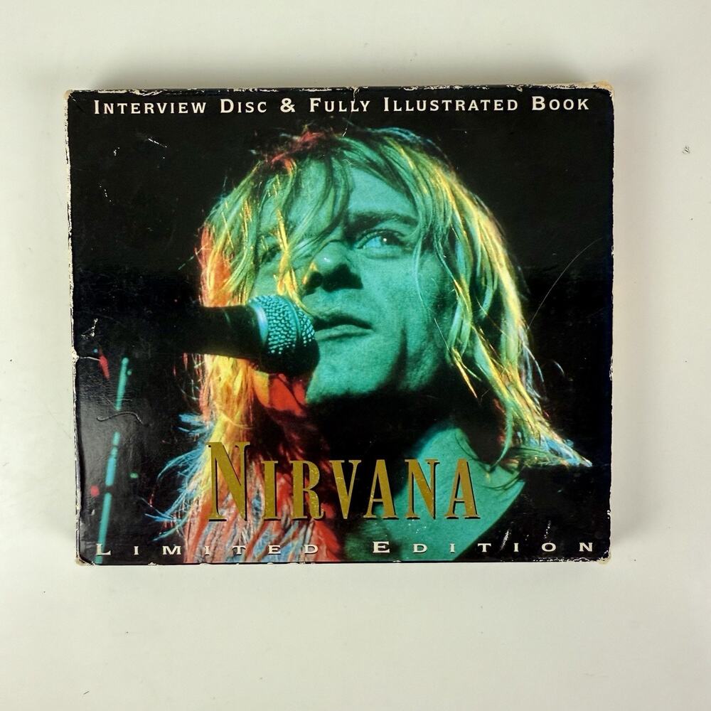 Nirvana Limited Edition Interview Disc Fully Illustrated Book